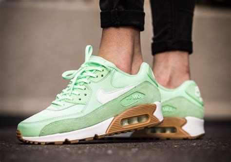 nike air max 90 in mint leder mit reflektoren|nike air max 90 colorway.